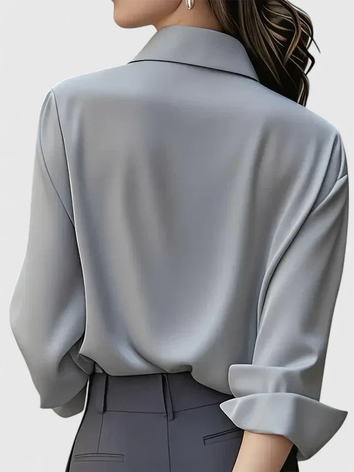 Ellen™ - Elegantes Button-Down-Oberteil
