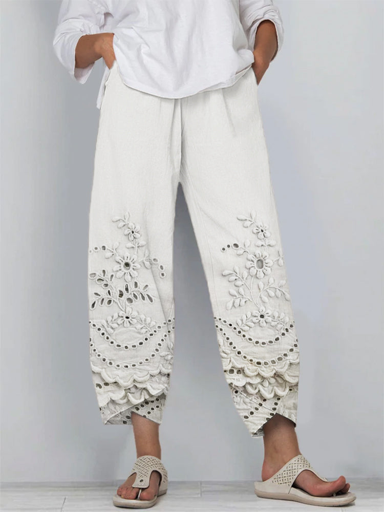 Noelya™ - Bedruckte Spitzenhose