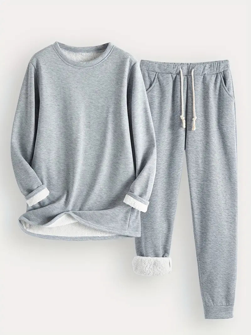Riley™ - Gemütliches Fleece-Lounge-Set