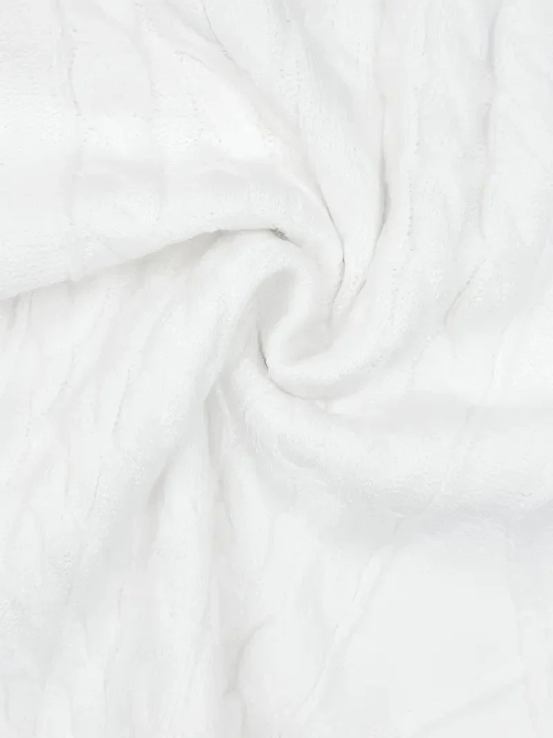 Brit & Boho™️ | Viskose-Mischung Strick Quarter Zip