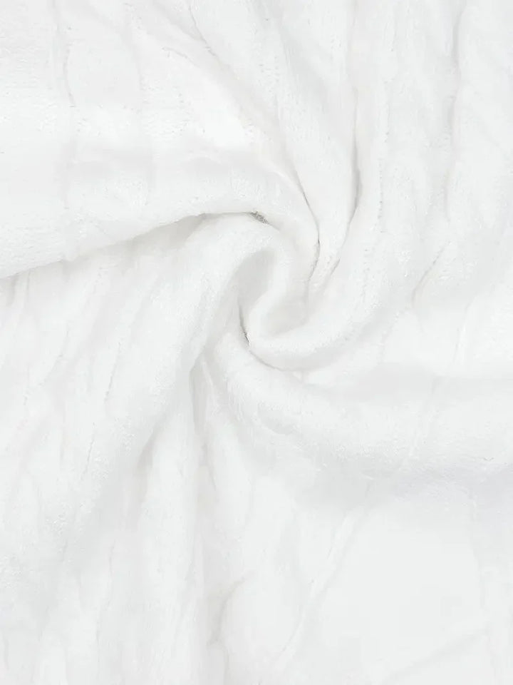 Brit & Boho™️ | Viskose-Mischung Strick Quarter Zip