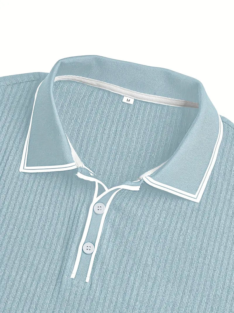 Emilio™ - Herren maßgeschneiderte gerippte Polo