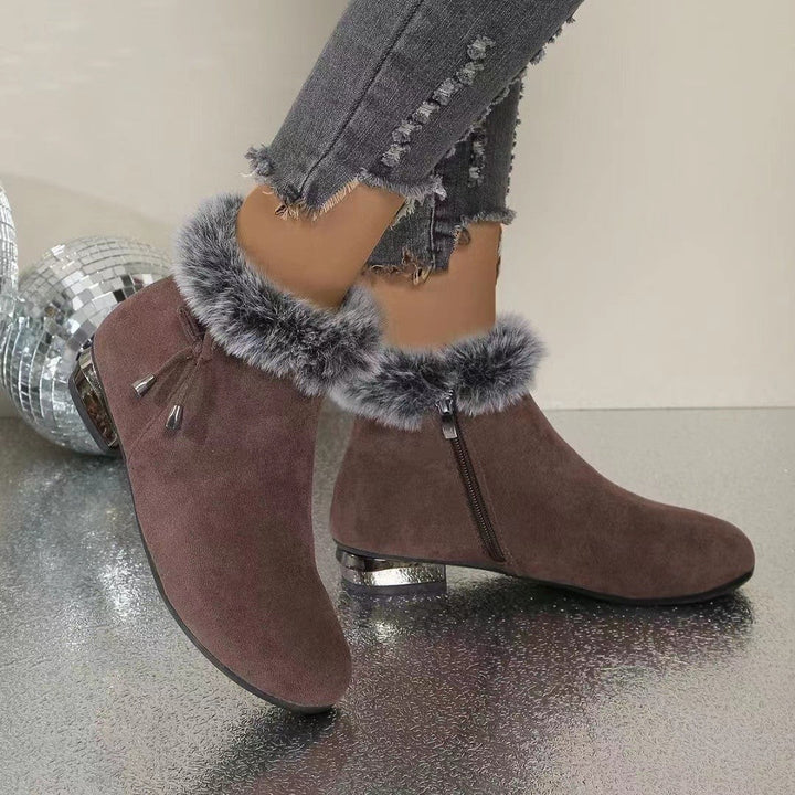 Stacey™ - Weiche Leder-Stiefeletten