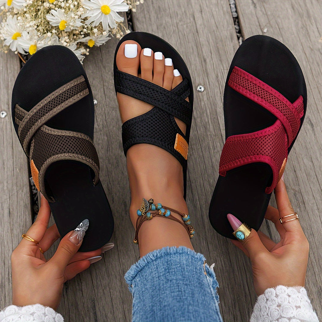 Gaia™ - Atmungsaktive Mesh-Slidesandalen