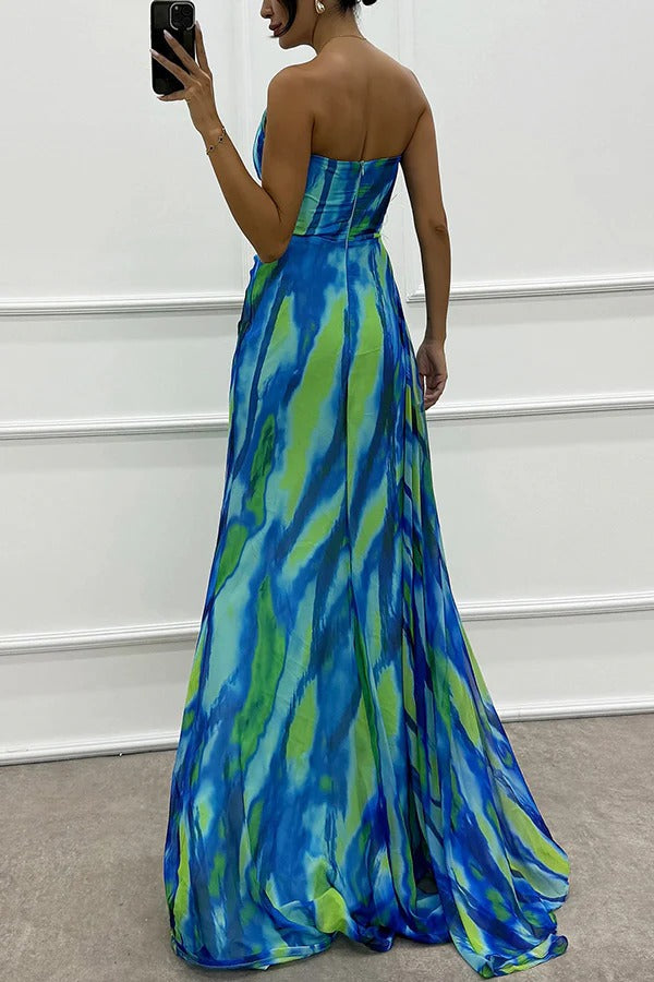 Elena | Lebhaftes Maxikleid