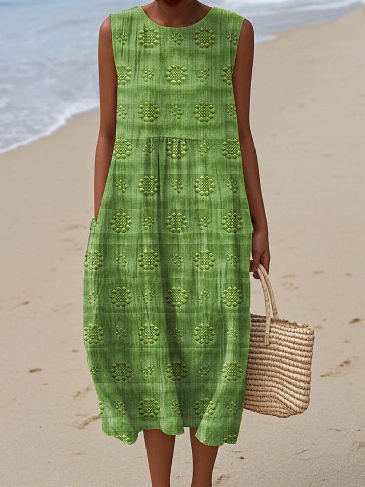 Künstlerisches Strandkleid