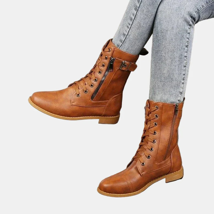 Bailey | Runde Zehen Herbststiefel