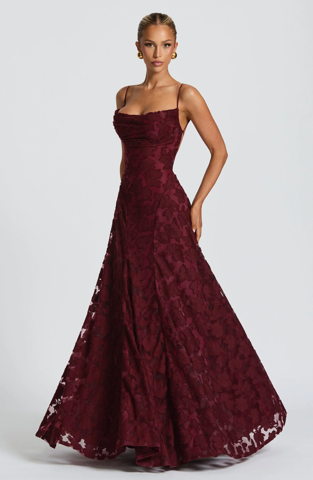 Lucina | Elegantes Maxikleid mit zeitloser Raffinesse