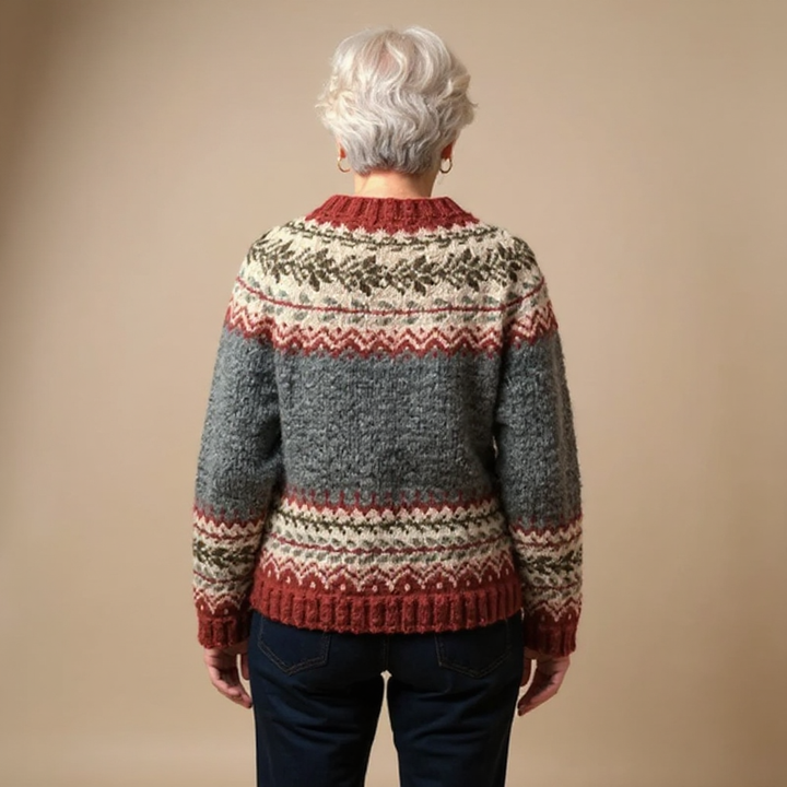 Atasha | Vintage Isländischer Cardigan