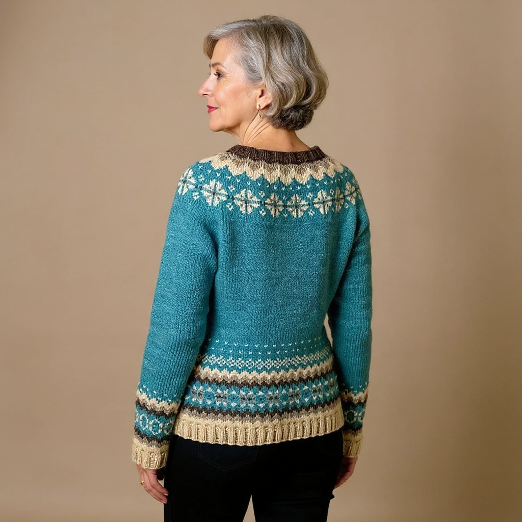 Allaira | Vintage Isländischer Cardigan