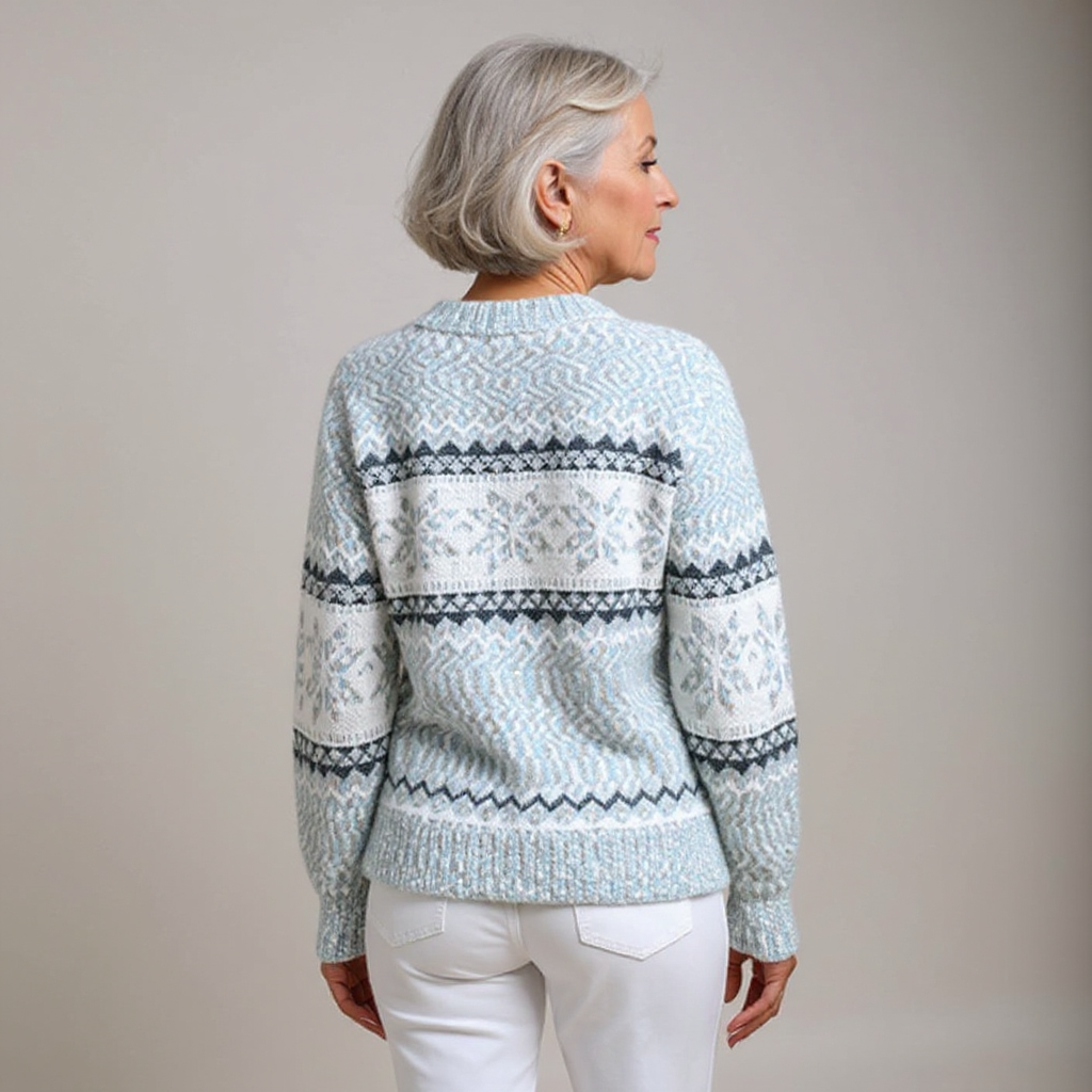 Melanie | Vintage Isländischer Pullover