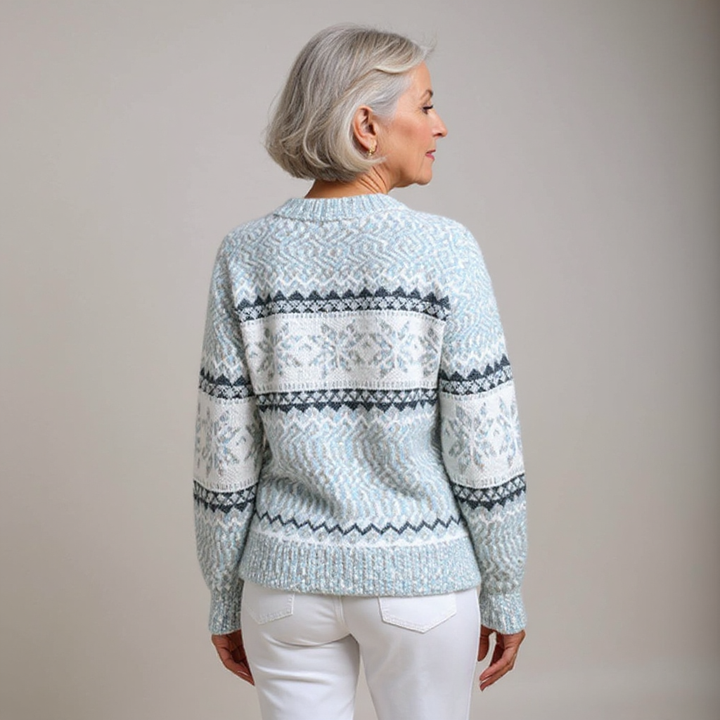 Melanie | Vintage Isländischer Pullover