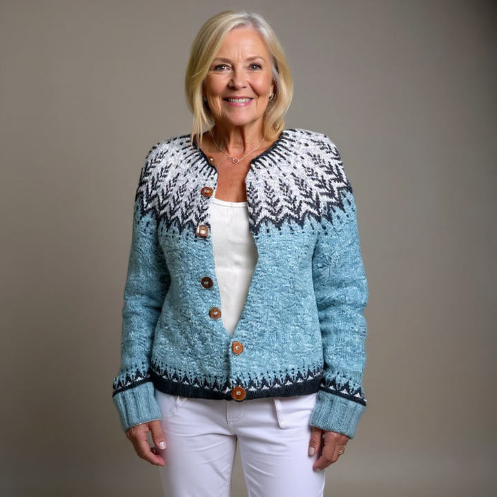 Clara | Vintage Isländischer Cardigan