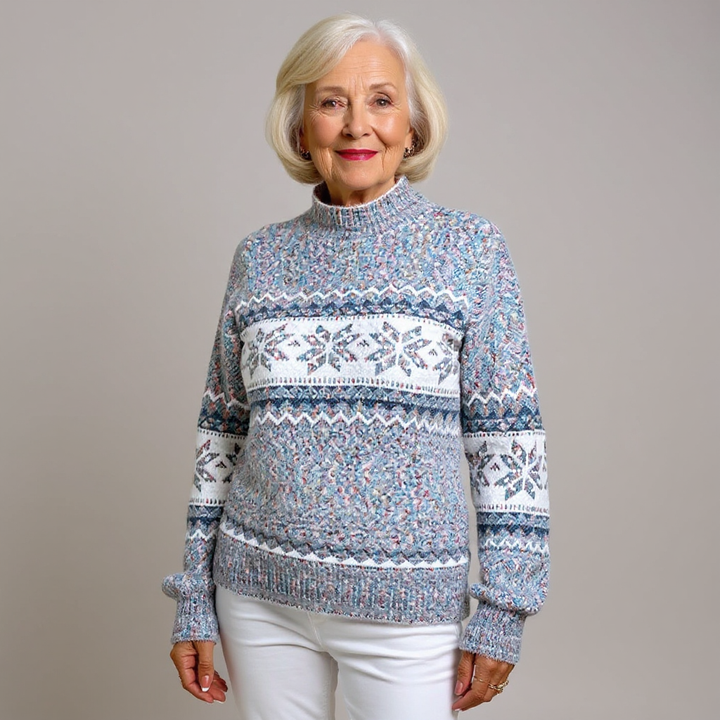 Melanie | Vintage Isländischer Pullover