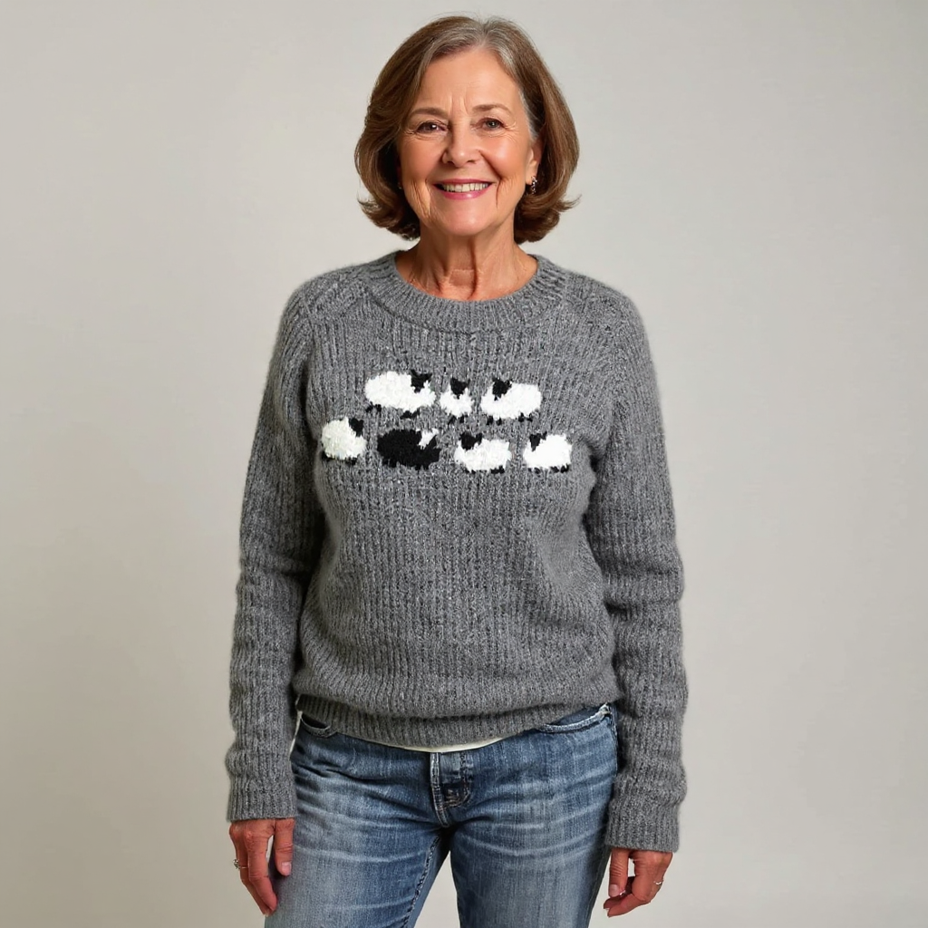 Ellie | Vintage Isländischer Pullover