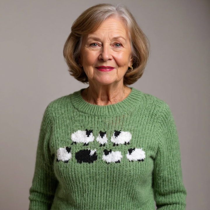 Addison | Vintage Isländischer Pullover