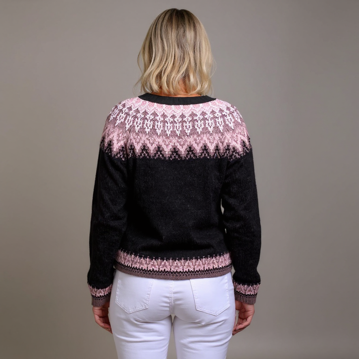 Lydia | Vintage-Isländischer Cardigan