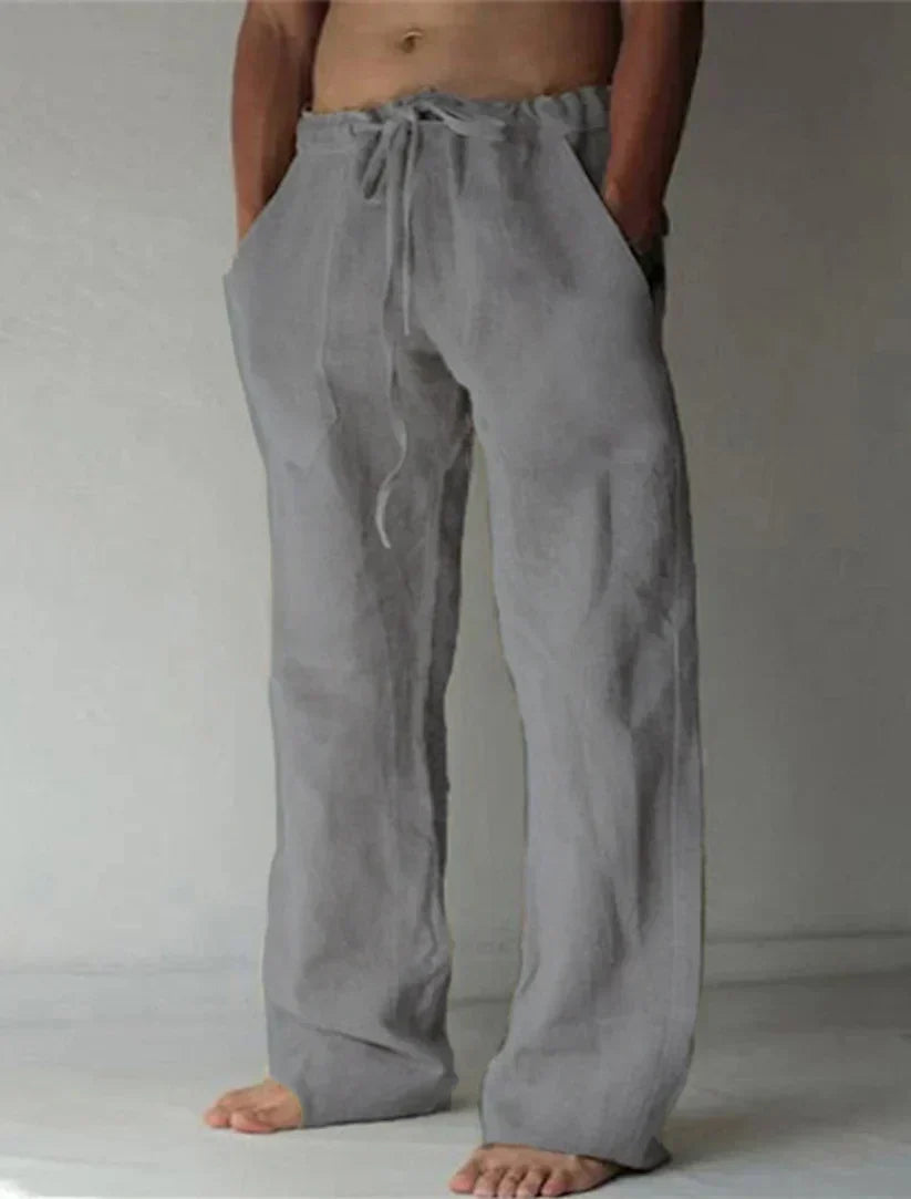 Davide - Entspannte Leinenhose