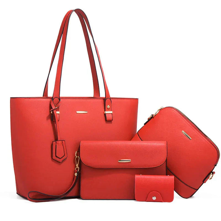 3-teilige Handtasche & Schultertaschen-Set