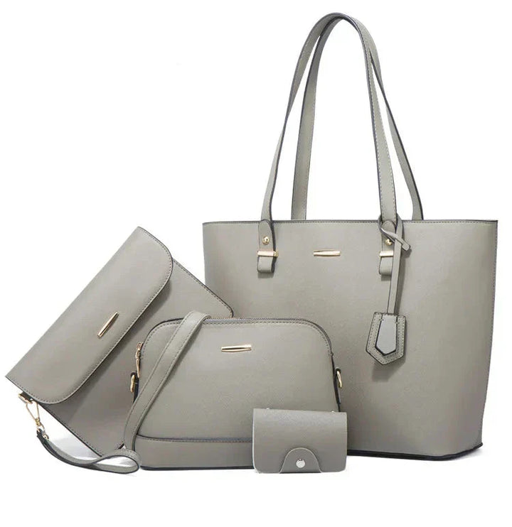 3-teilige Handtasche & Schultertaschen-Set