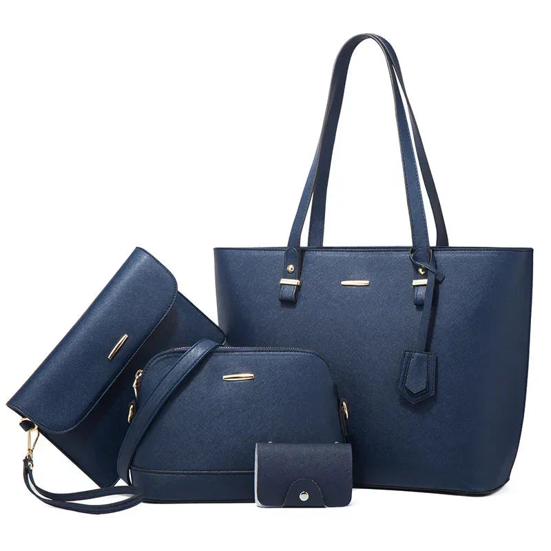 3-teilige Handtasche & Schultertaschen-Set