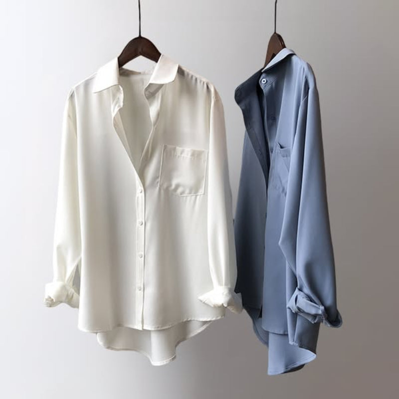 Ellie™ - Elegante Seidenbluse