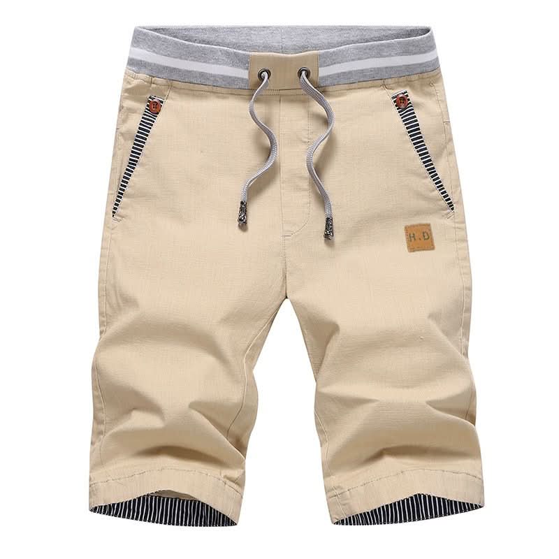Eden | Pantaloncini al ginocchio con coulisse e tasche