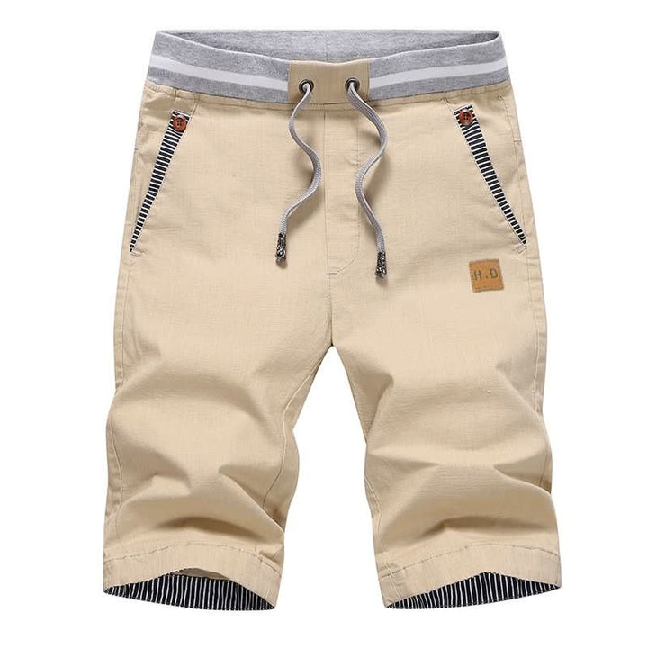 Eden | Pantaloncini al ginocchio con coulisse e tasche