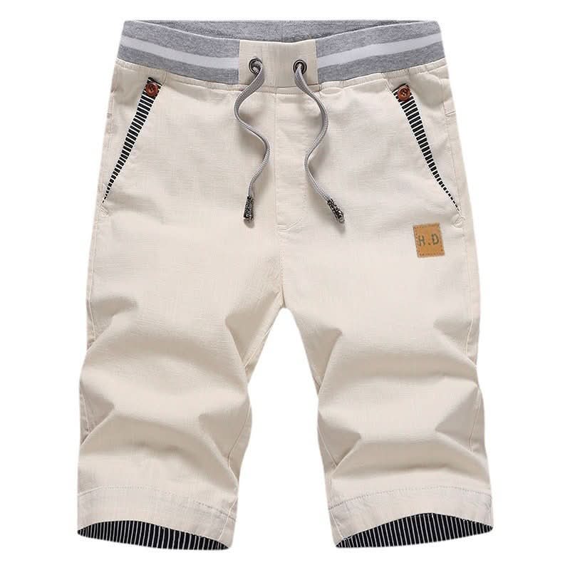 Eden | Pantaloncini al ginocchio con coulisse e tasche
