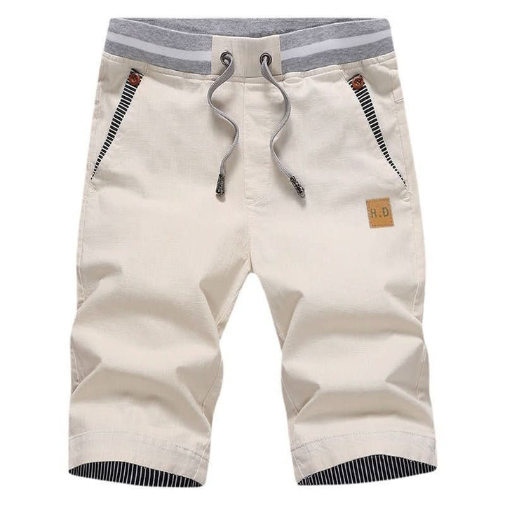 Eden | Pantaloncini al ginocchio con coulisse e tasche