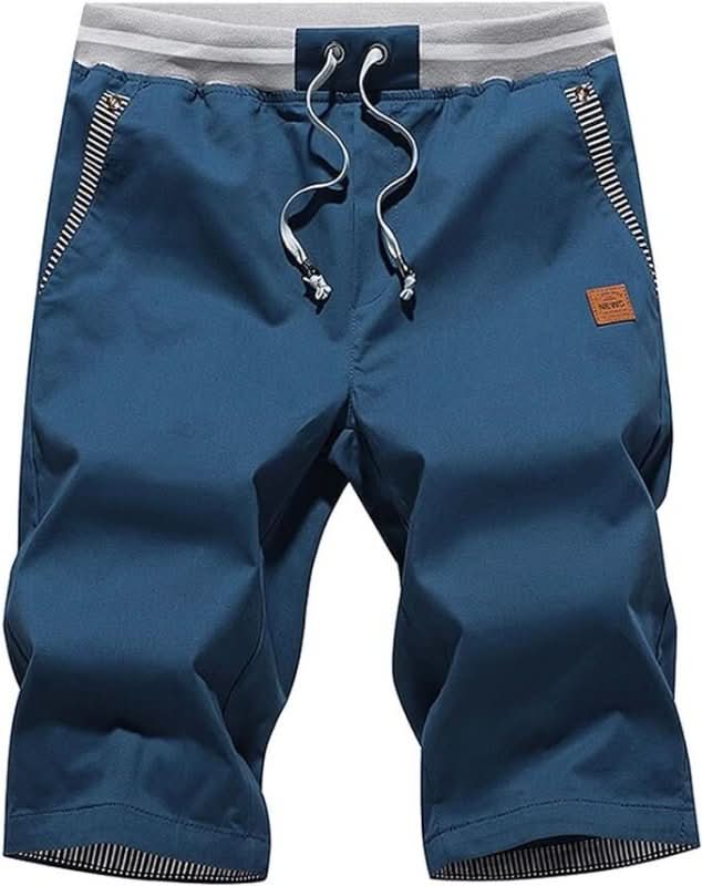 Eden | Pantaloncini al ginocchio con coulisse e tasche