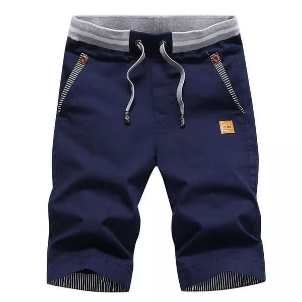 Eden | Pantaloncini al ginocchio con coulisse e tasche