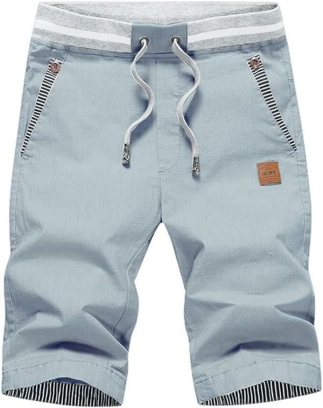 Eden | Pantaloncini al ginocchio con coulisse e tasche