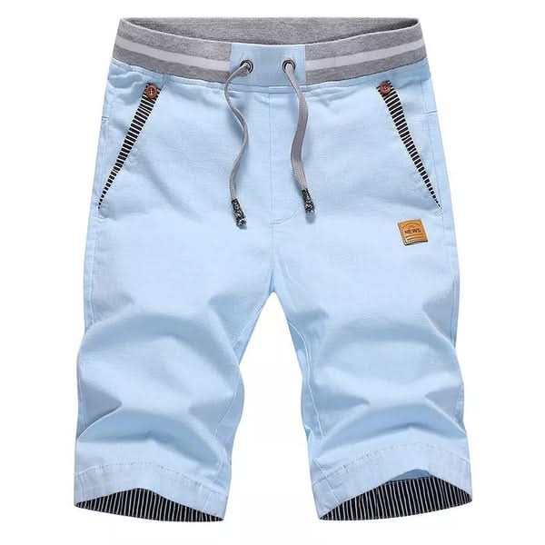 Eden | Pantaloncini al ginocchio con coulisse e tasche
