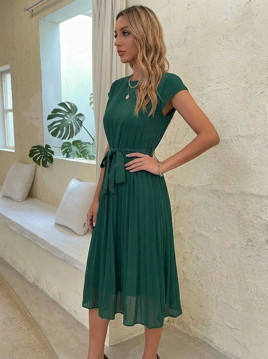 Adele™ - Kleid mit V-Ausschnitt
