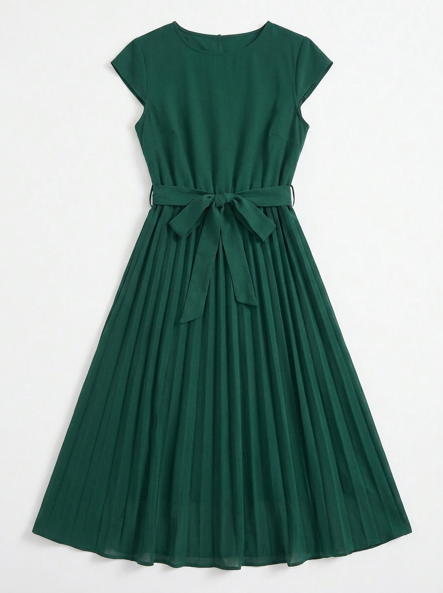 Adele™ - Kleid mit V-Ausschnitt