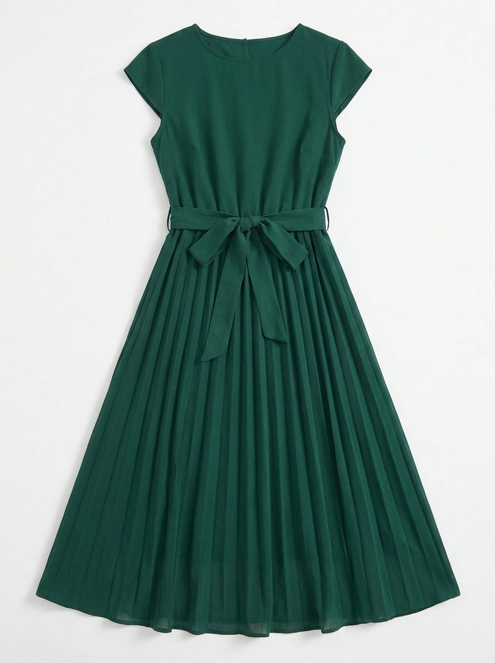 Adele™ - Kleid mit V-Ausschnitt