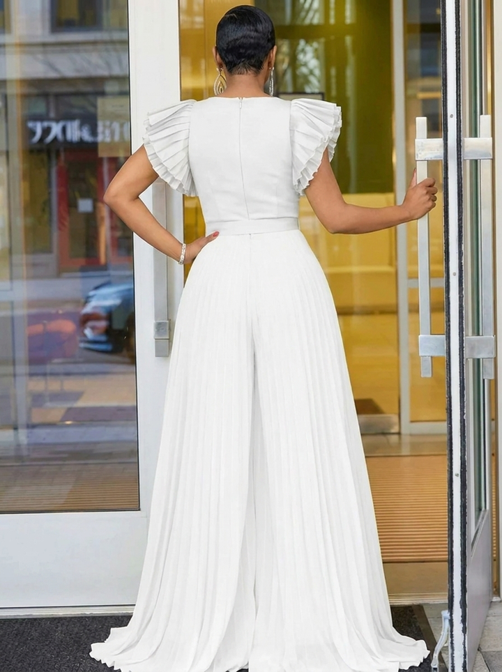 Maud™ - Kleid mit V-Ausschnitt