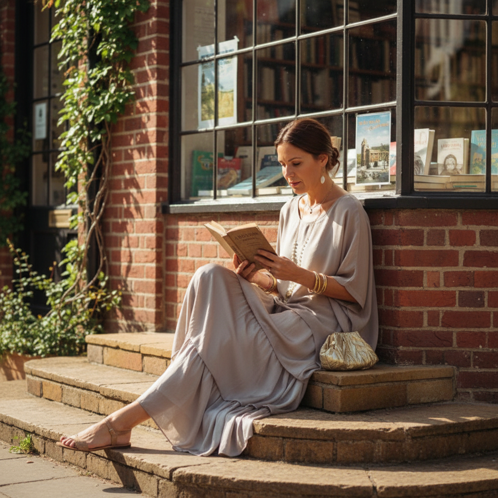 Susan™ | Elegantes, langes, fließendes Kleid