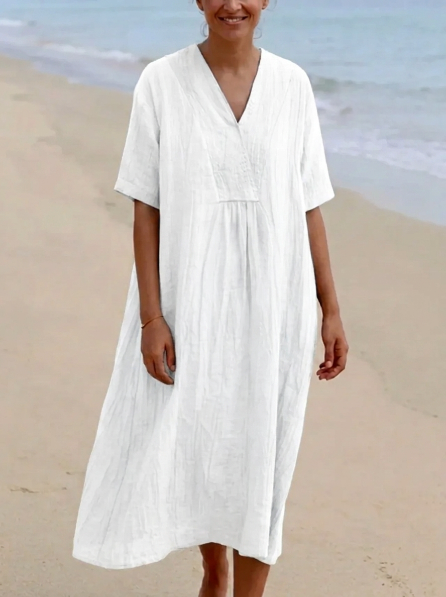 Serena™ - Damen Entspanntes Bohemian Kleid