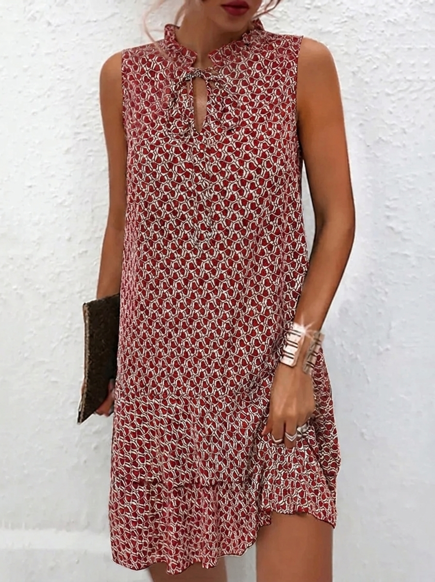 Eleonora™ – Elegantes, ärmelloses Kleid mit Bauchbedeckung