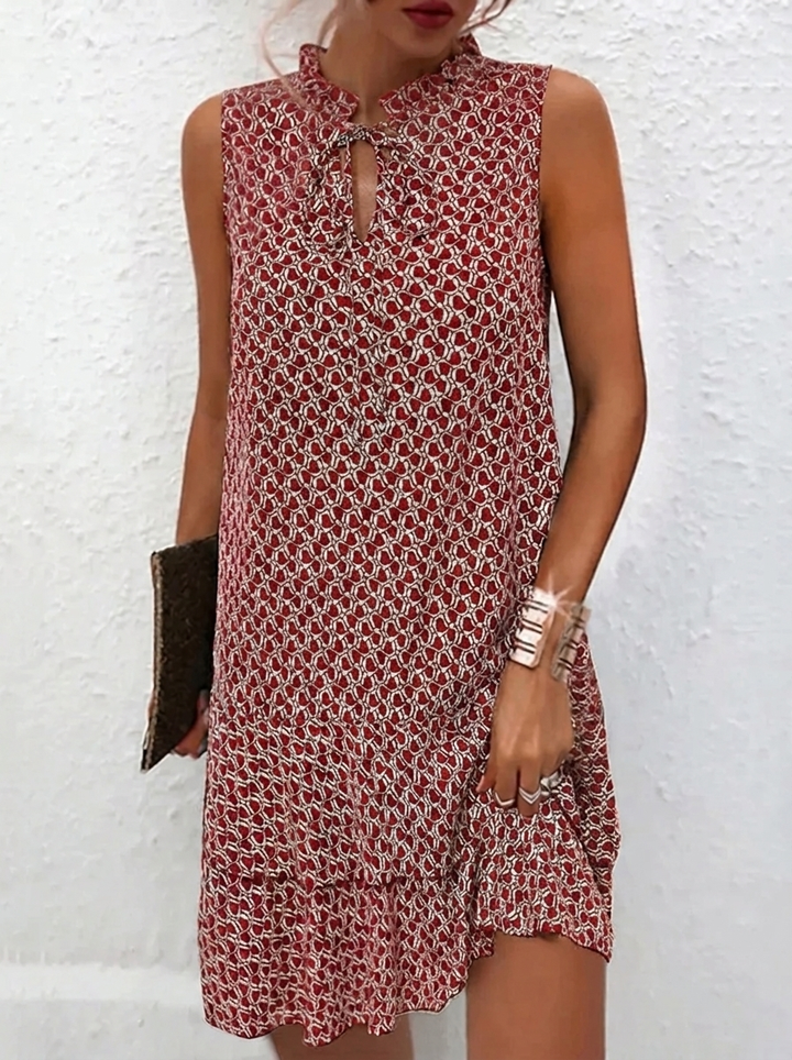 Eleonora™ – Elegantes, ärmelloses Kleid mit Bauchbedeckung