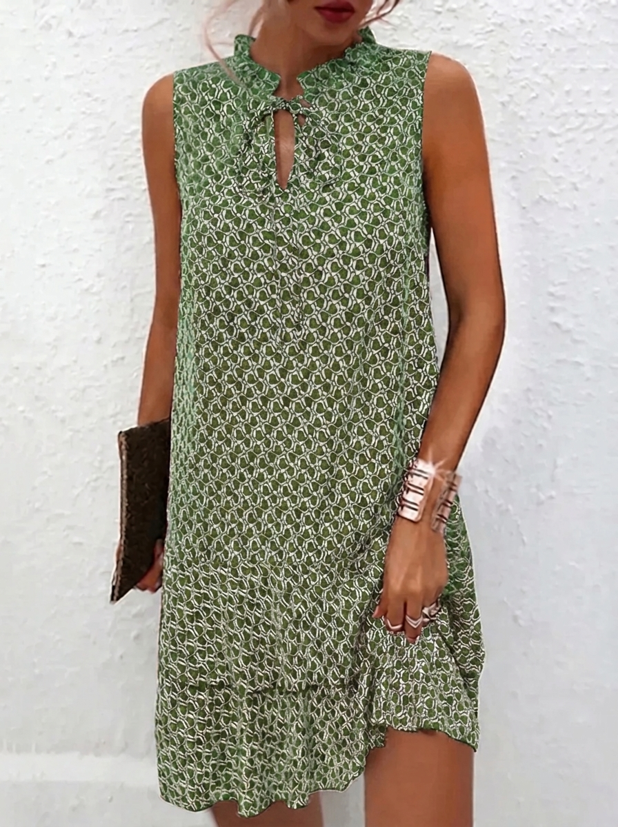 Eleonora™ – Elegantes, ärmelloses Kleid mit Bauchbedeckung