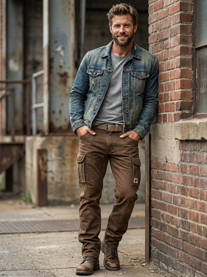 Dave | Herren Cargo-Hose mit Taschen