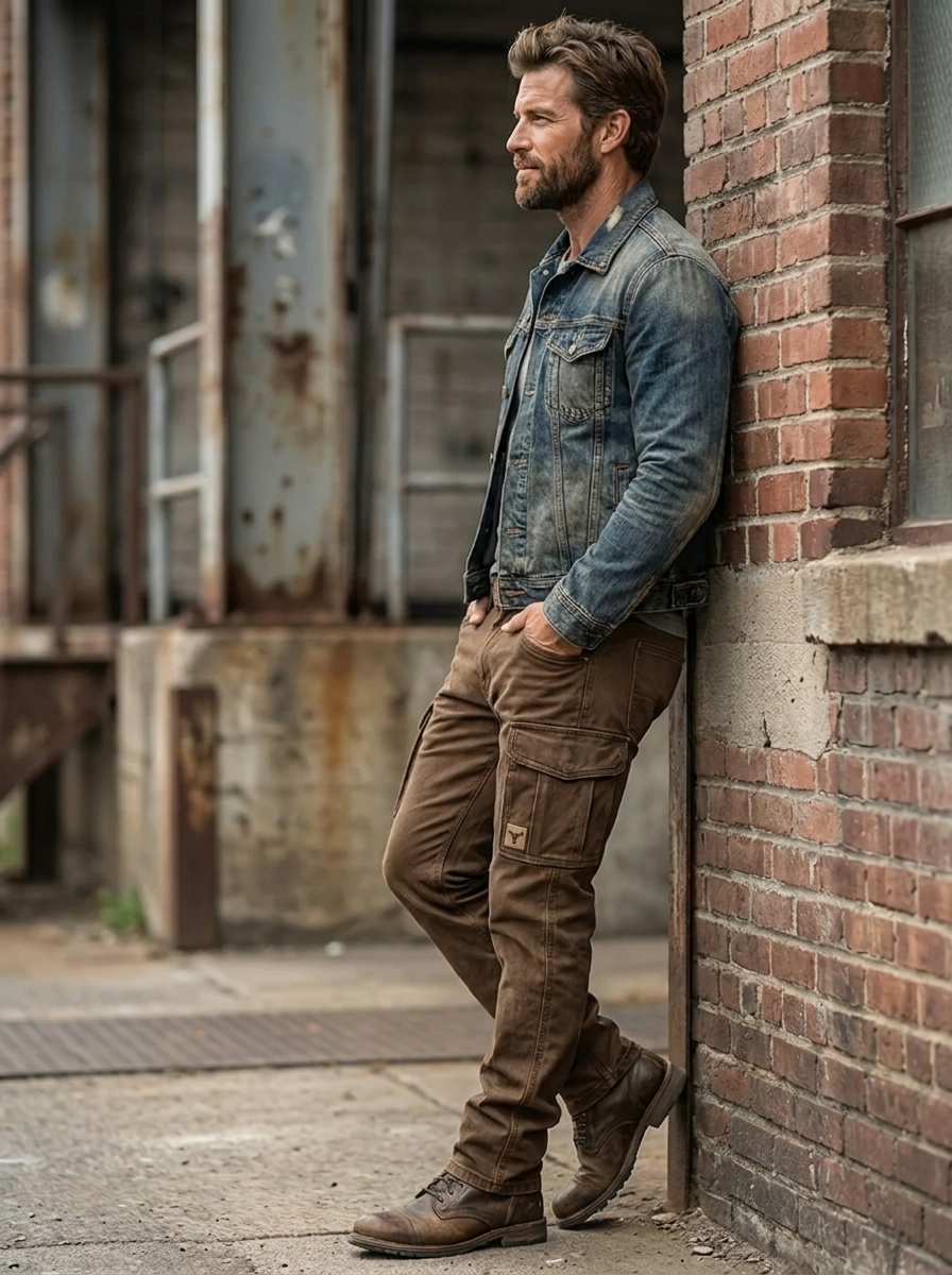 Dave | Herren Cargo-Hose mit Taschen
