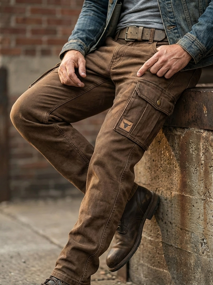 Dave | Herren Cargo-Hose mit Taschen