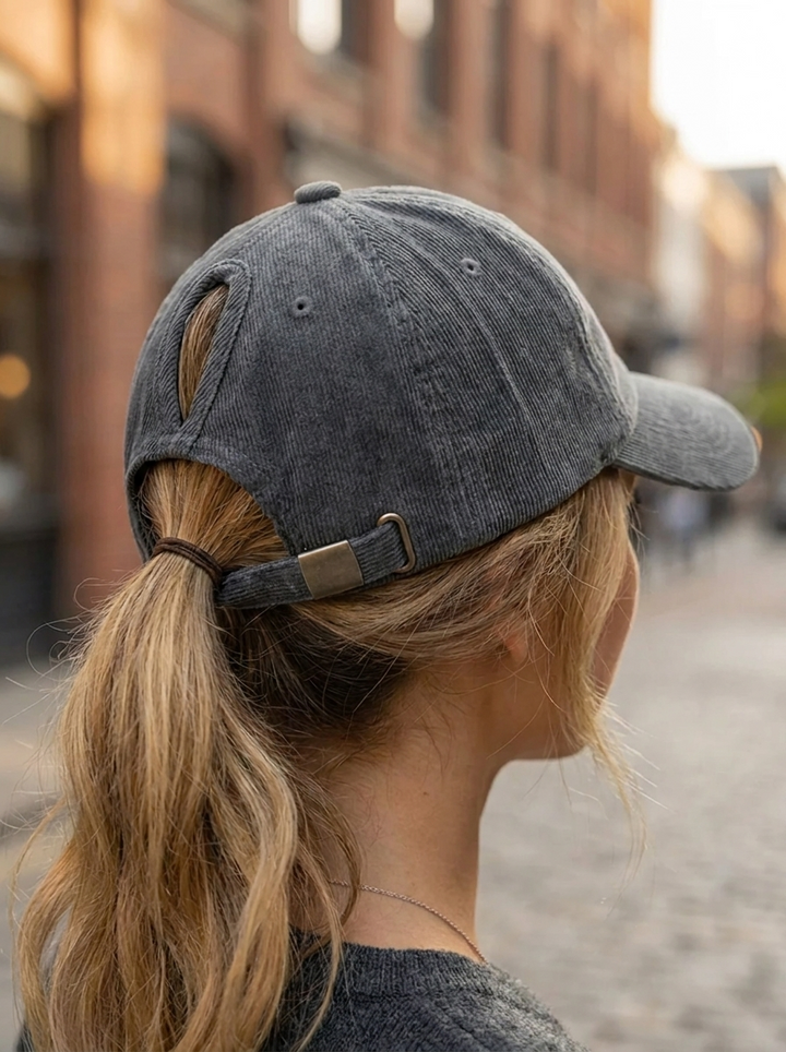Cappellino da baseball a coda di cavallo con protezione UV