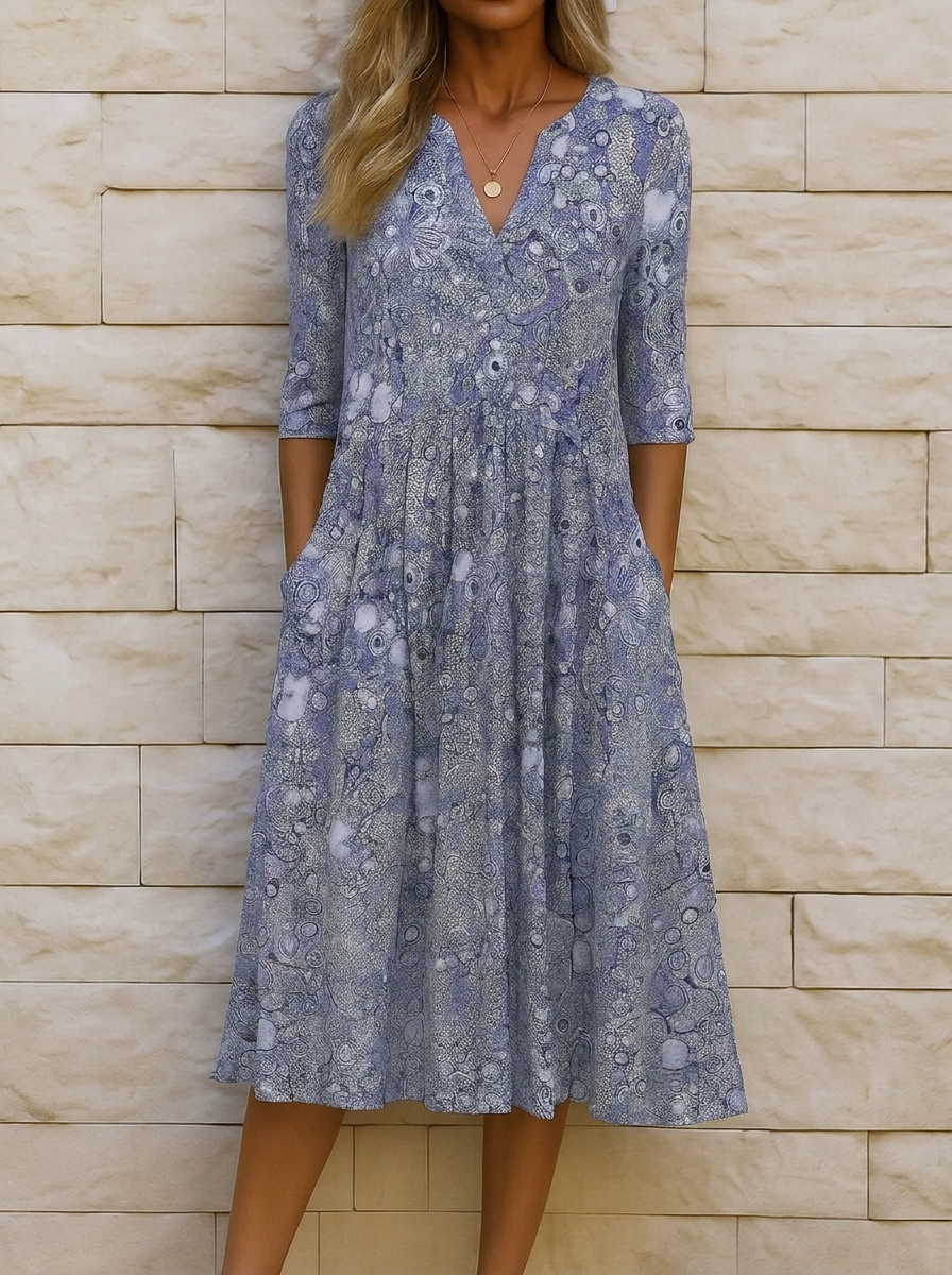Olivia | Abito elegante con scollo a V