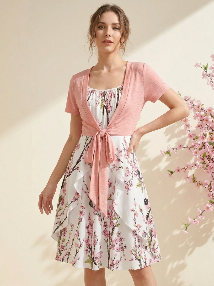 Ellie™ - Elegant Stunning 2-Piece Dress