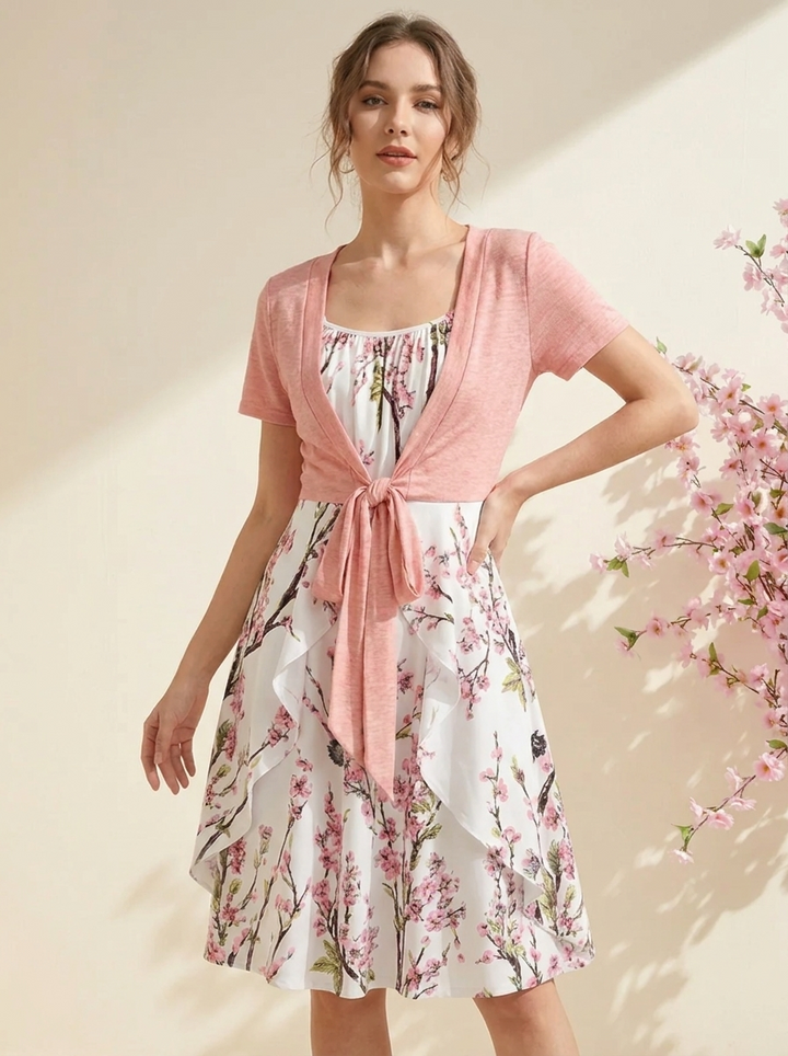Ellie™ - Elegant Stunning 2-Piece Dress